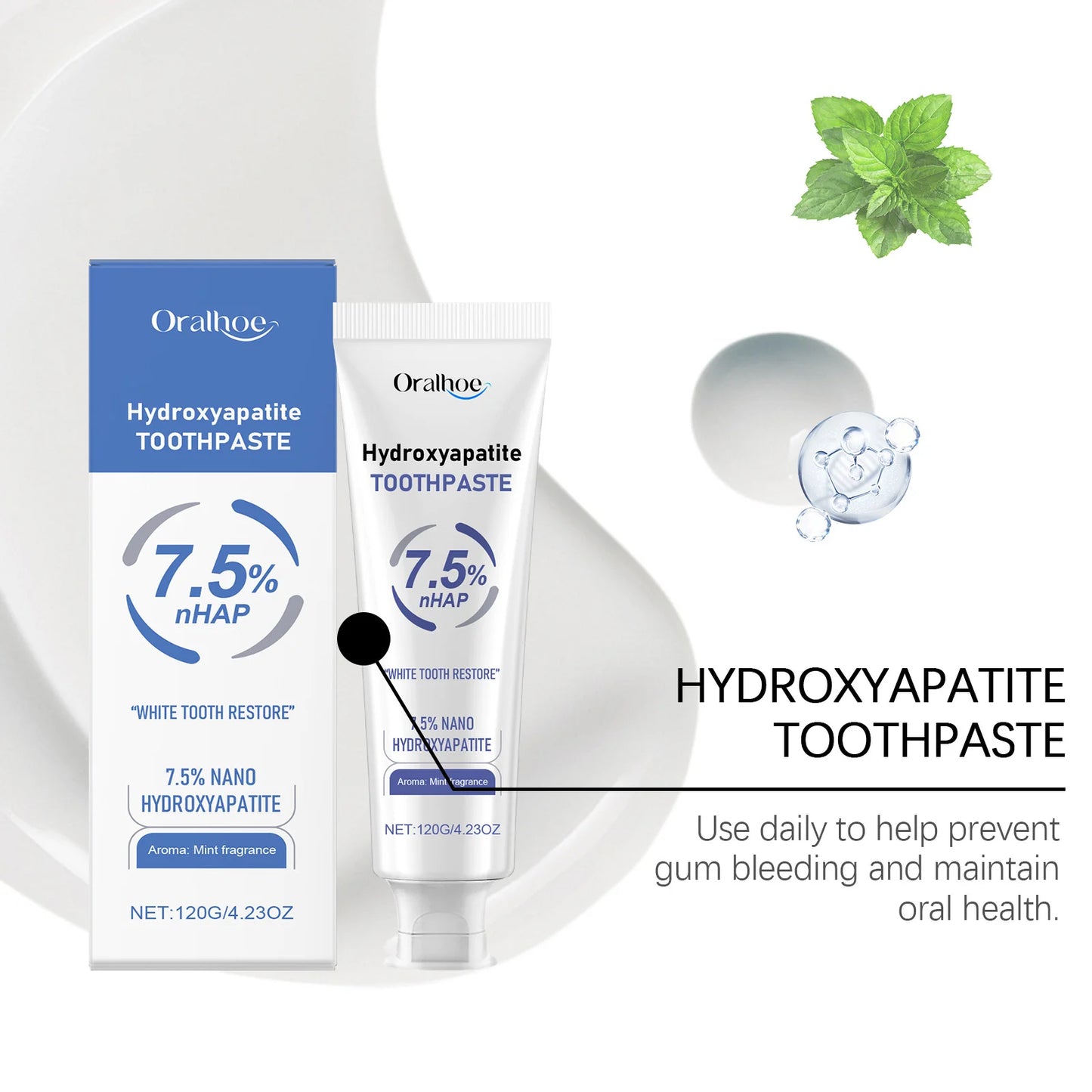 Hydroxyapatite Toothpaste & Tooth Powder