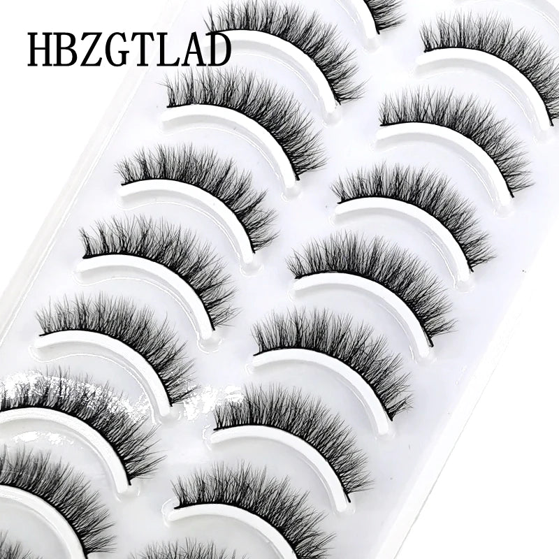 10 Pairs 3D Mink False Eyelashes