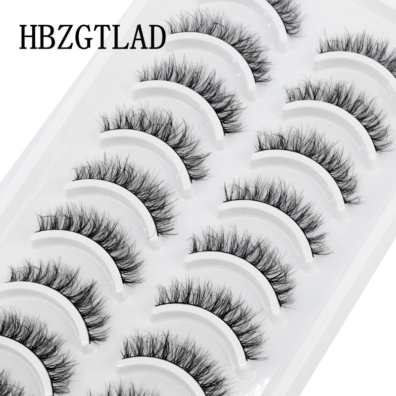 10 Pairs 3D Mink False Eyelashes