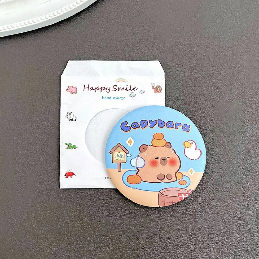 Cheese Biscuit Pocket Mirror – Adorable & Portable