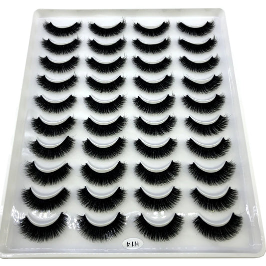 20 Pairs 3D Mink False Eyelashes