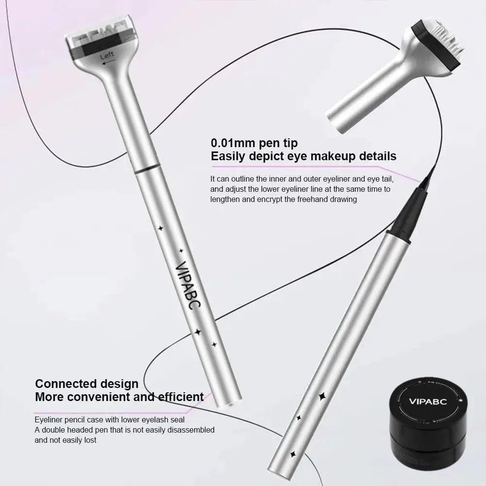 1 Set Eyelash Seal DIY Lower Lash Extension Stamps