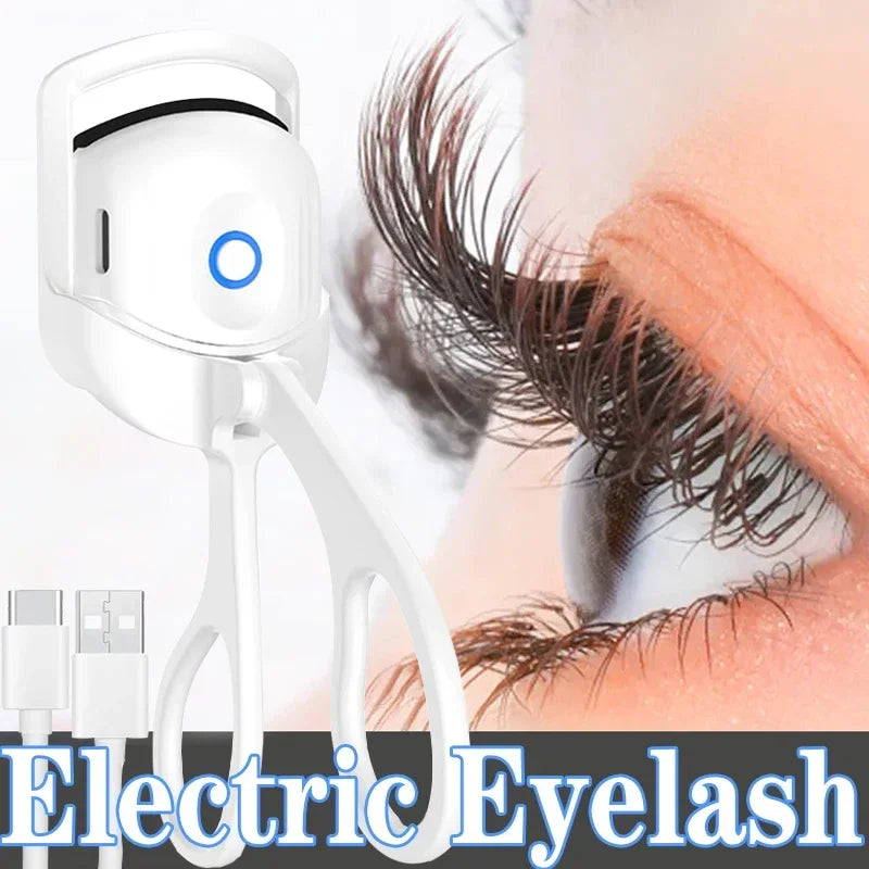 Portable Electric Heated Eyelash Curler – Long-Lasting Lash Shaping & Perming Comb for Perfect Curls