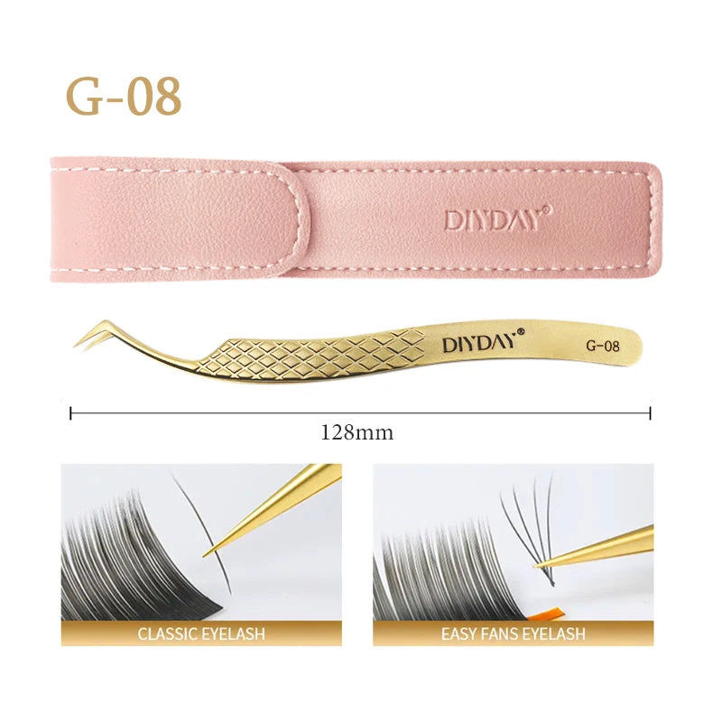 Anti-slip Eyelash Extension Tweezers