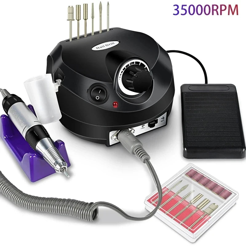 Gel Nail Polish Set Poly Nail Gel Kit with Nail Lamp – Semi-Permanent Varnish & Professional Manicure Tools