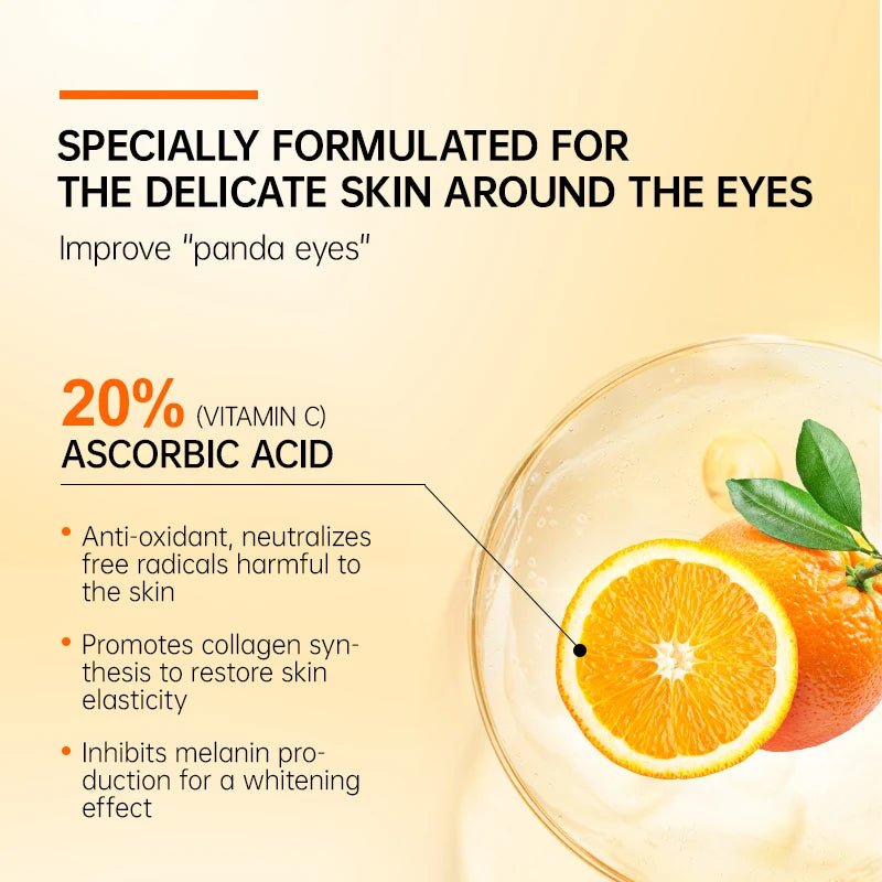 JoyPretty Anti-Dark Circle Eye Cream – Firming & Whitening, Wrinkle Removal Serum for Eyes