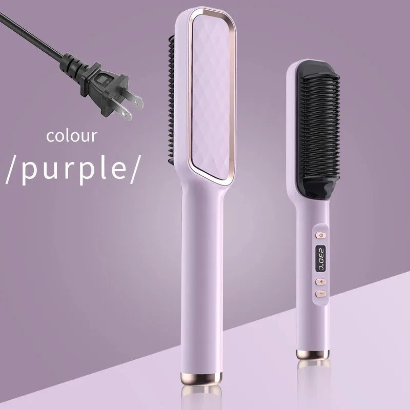 Electric Hot Comb Multifunctional Hair Straightener