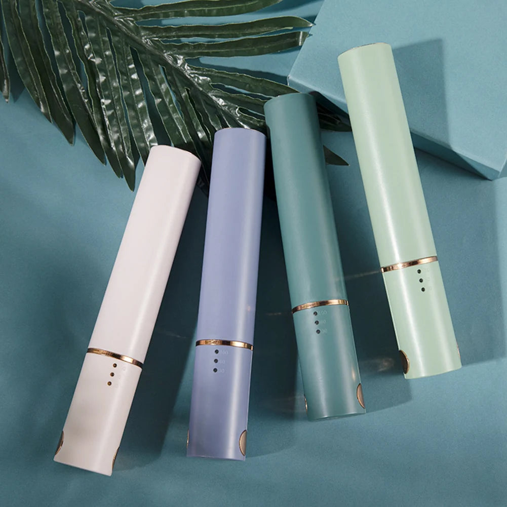 Portable USB Rechargeable Hair Straightener Rolling Electric Curling Curl Modelling Tools Mini Wireless Curling Iron