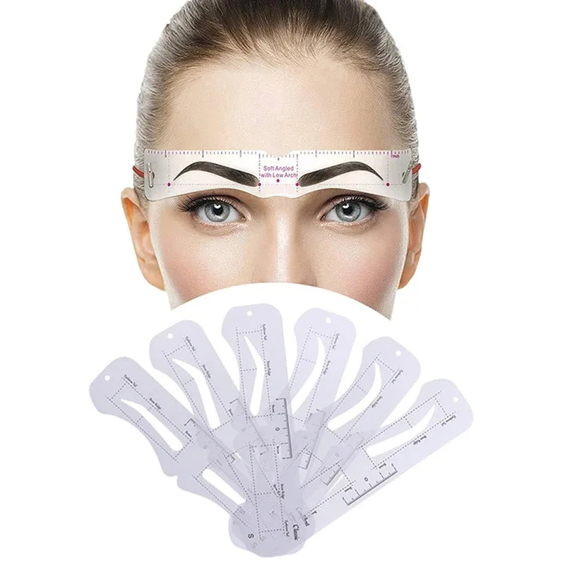 The New Fixed PVC Eyebrow Shaper Template