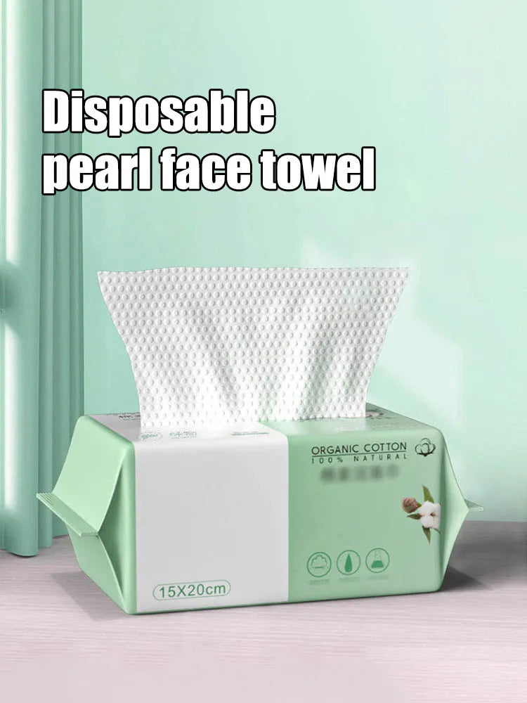 100PCS Disposable Cotton Facial Towels