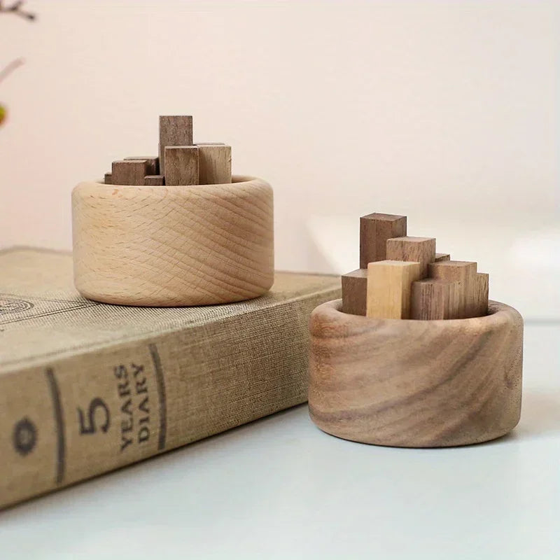 Eco-Friendly Wooden Essential Oil Diffuser – Fireless Aroma Aromatherapy Diffuser for Home & Office Decoration