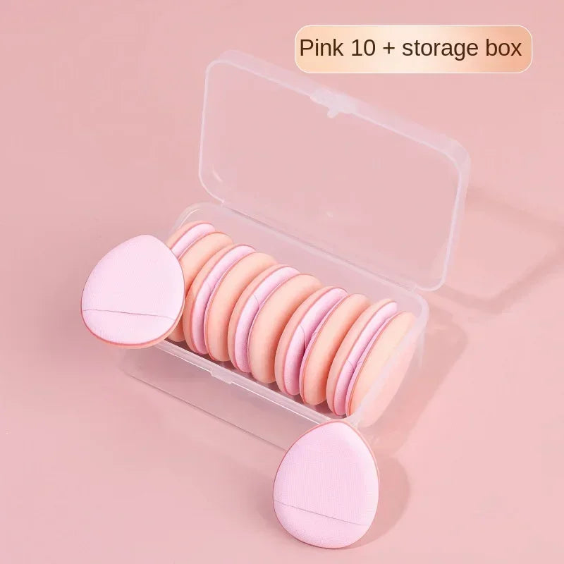 10Pcs Mini Finger Puff Foundation Applicators