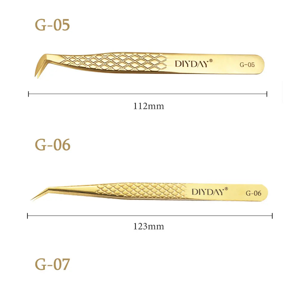 Anti-slip Eyelash Extension Tweezers