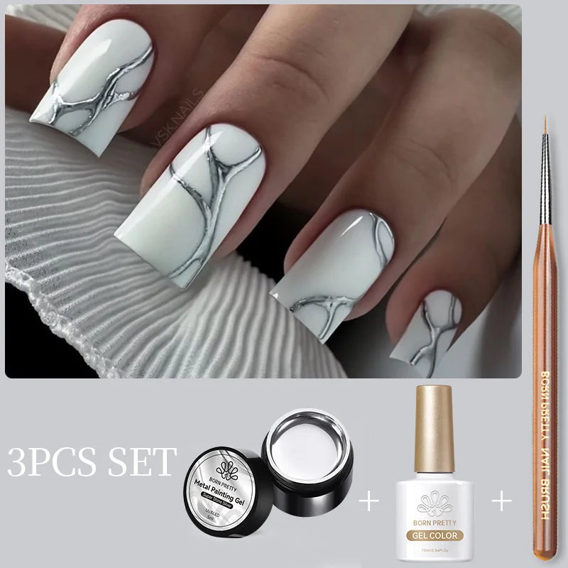 BORN PRETTY  Magnetic Gel Nail Polish Set