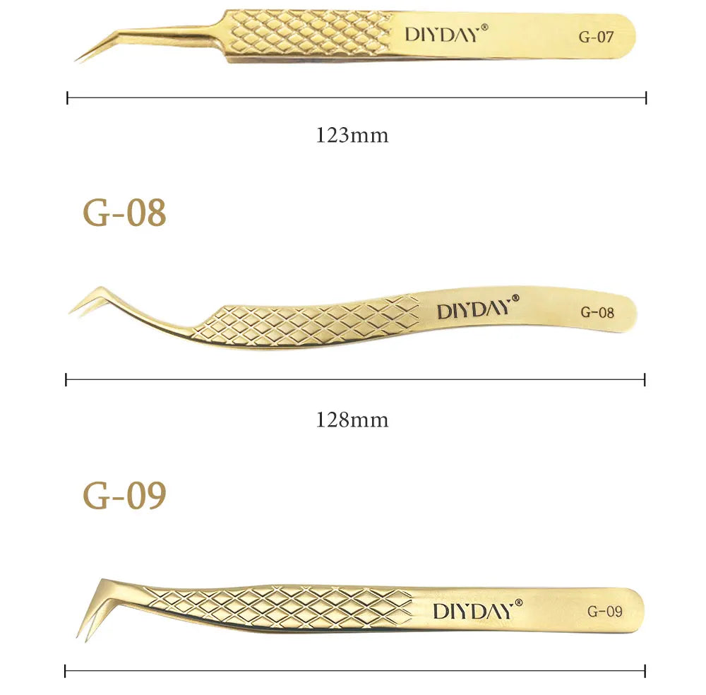 Anti-slip Eyelash Extension Tweezers