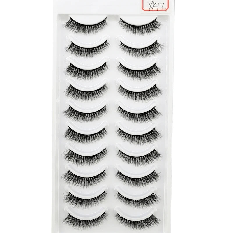 10 Pairs 3D Mink False Eyelashes