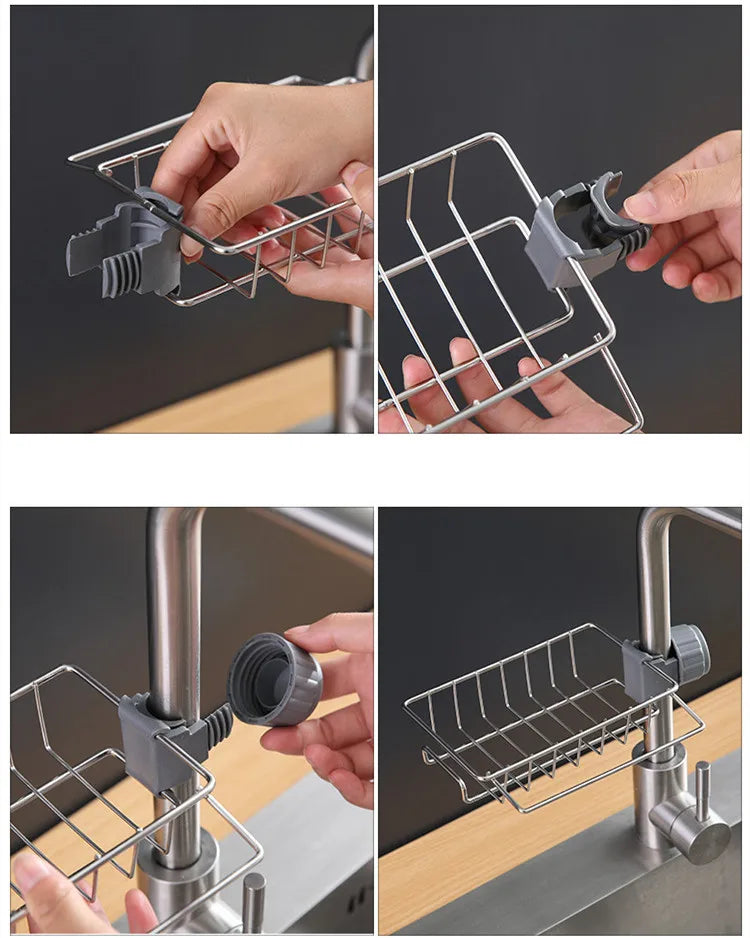 Stainless Steel Sink Drain Rack