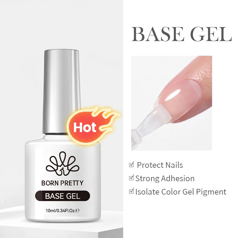 BORN PRETTY Super Top Coat and Base Gel Nail Polish