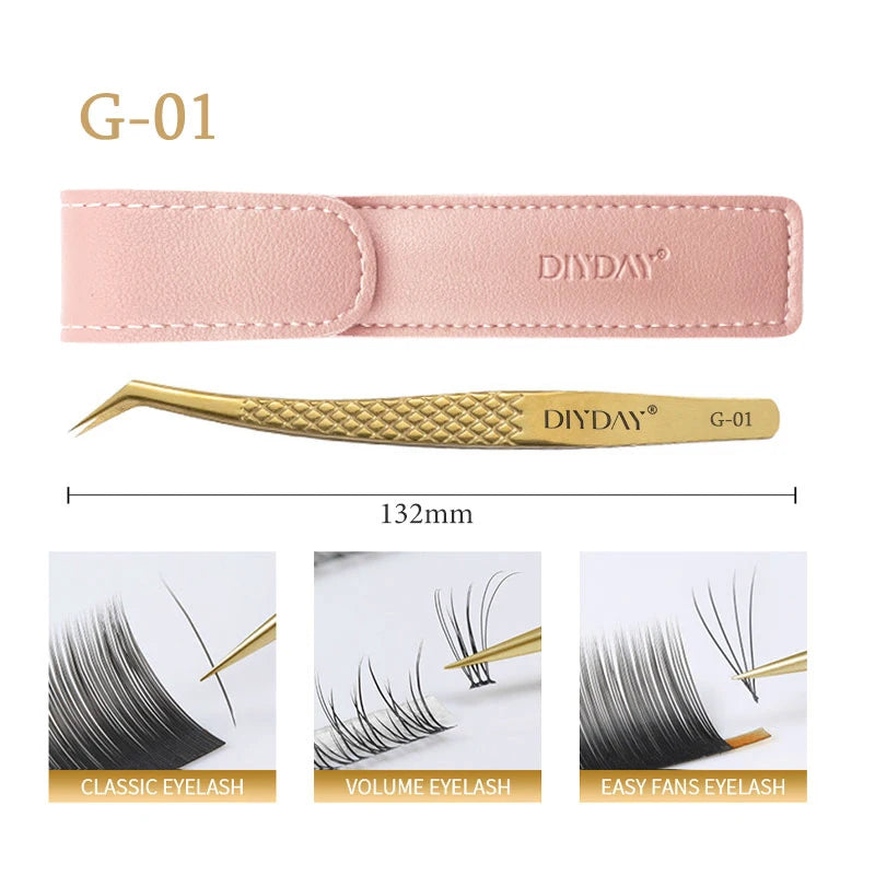 Anti-slip Eyelash Extension Tweezers