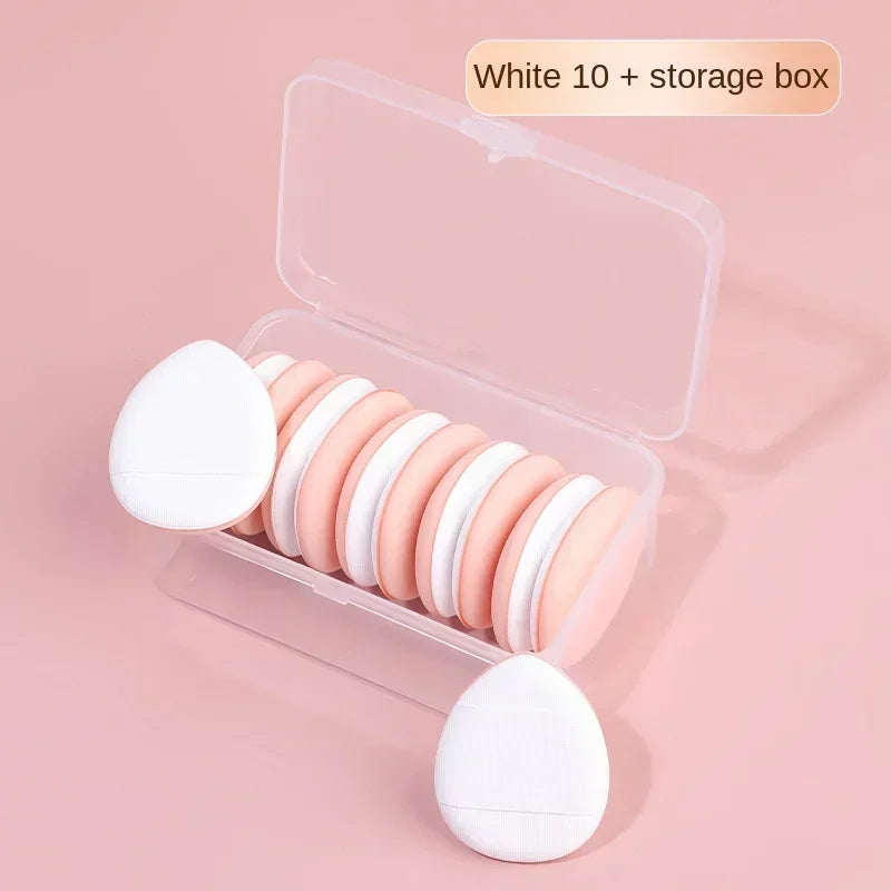 10Pcs Mini Finger Puff Foundation Applicators