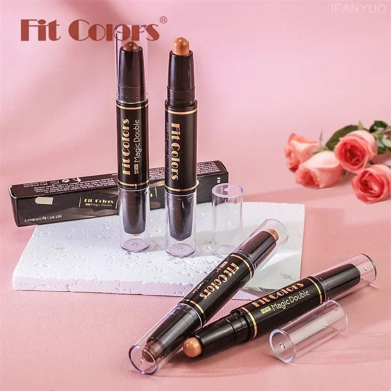 Double-ended Dual-purpose High-light & Contour Stick