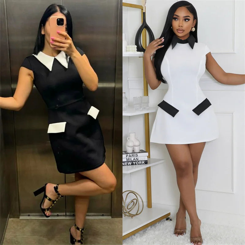 Elegant Fashion A-Line Mini Dress