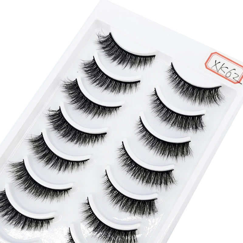 10 Pairs 3D Mink False Eyelashes