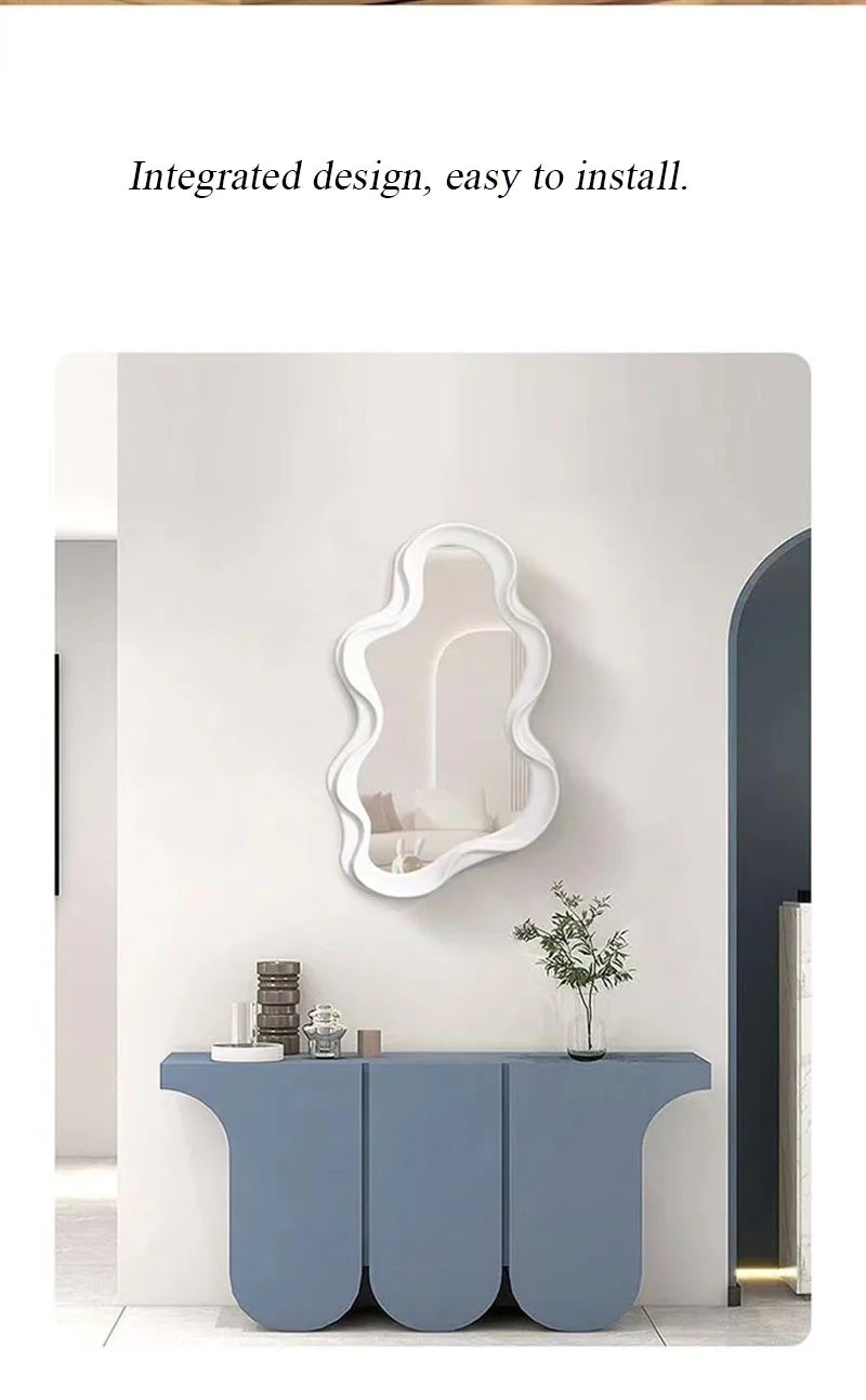 Cloud-Shaped Vanity Mirror