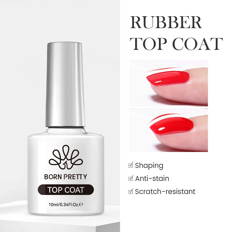 BORN PRETTY Super Top Coat and Base Gel Nail Polish