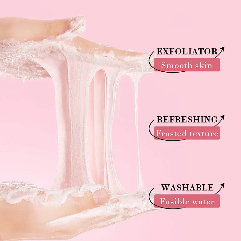 SADOER Rose, Lavender & Avocado Body Scrub – Moisturizing & Exfoliating Face and Body Cream for Smooth, Radiant Skin