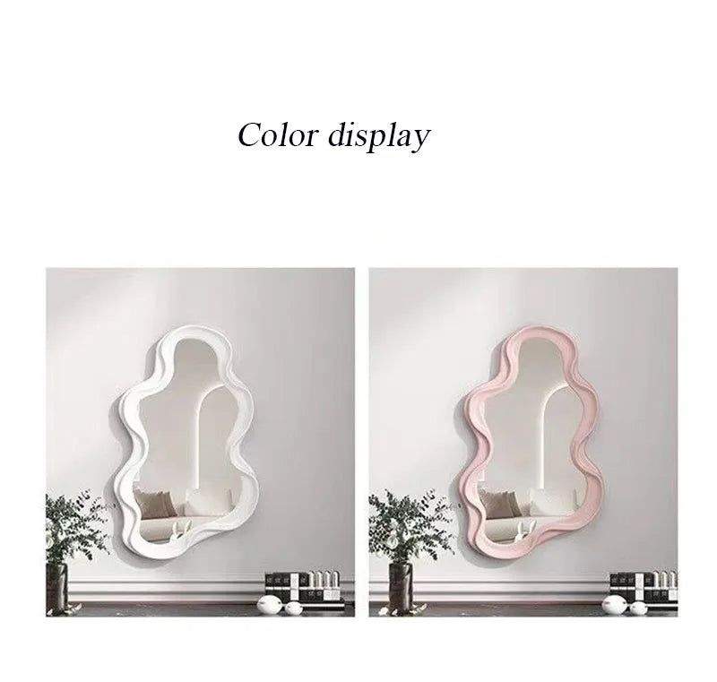 Cloud-Shaped Vanity Mirror