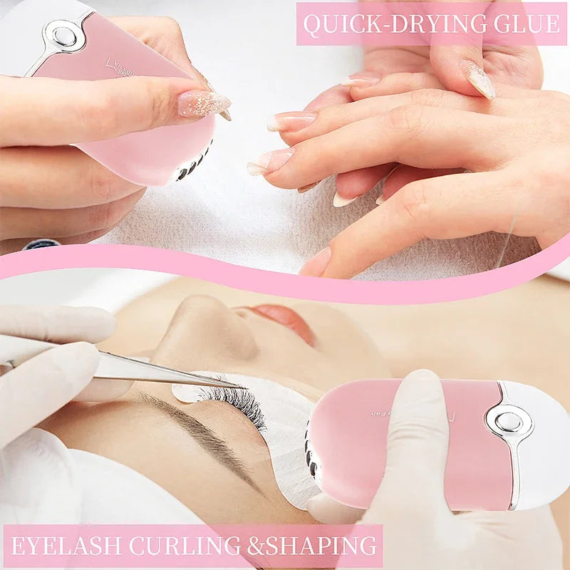 Mini USB Charging Eyelash Fan Dryer