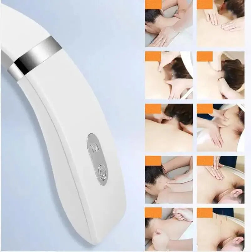 Portable Mini Cervical Massager – Deep Tissue Neck & Shoulder Massage with Heat Therapy