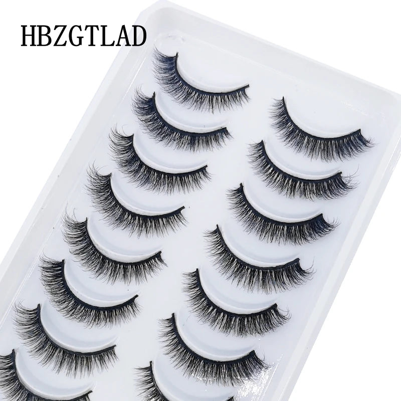 10 Pairs 3D Mink False Eyelashes