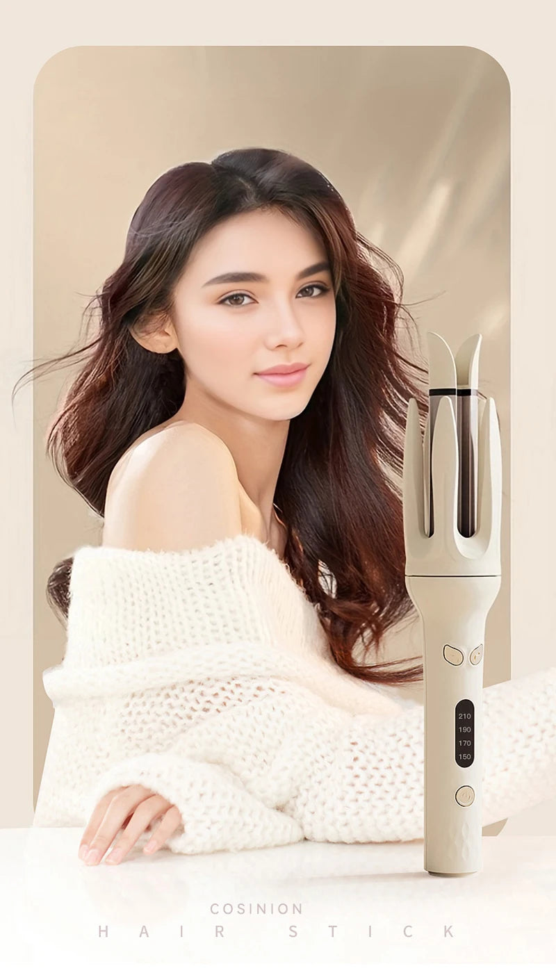 Automatic Hair Curler 28mm Negative Ions Ceramic Curling Iron