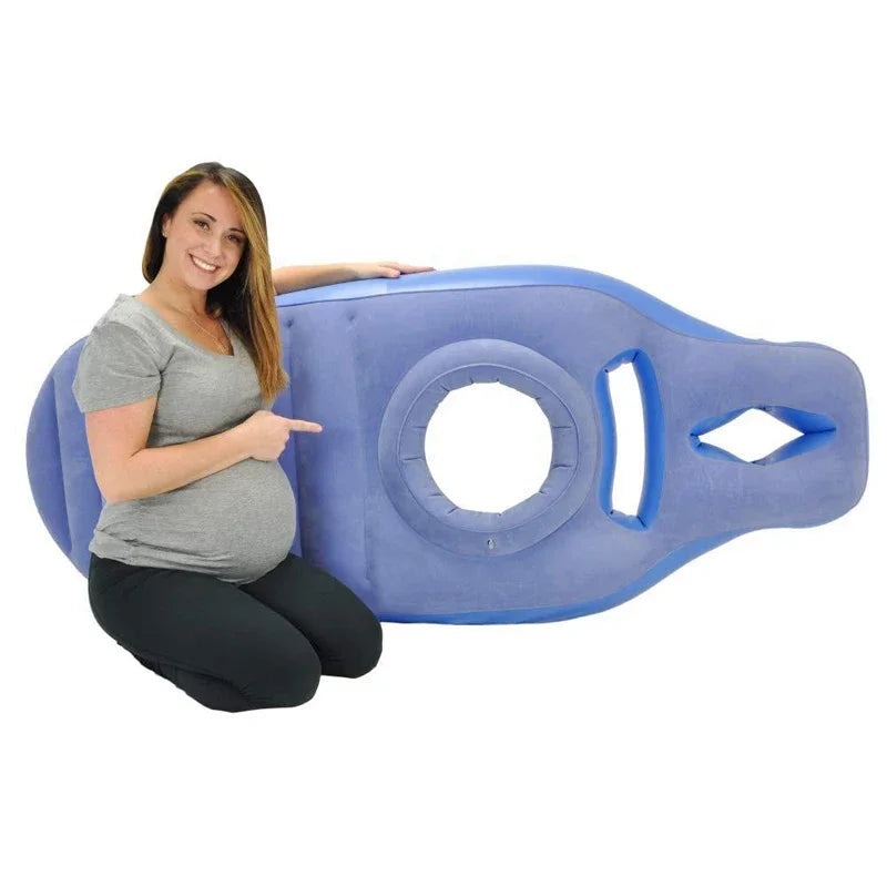 Inflatable Pregnancy Pillow & Yoga Mat