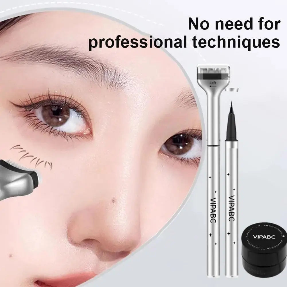 1 Set Eyelash Seal DIY Lower Lash Extension Stamps