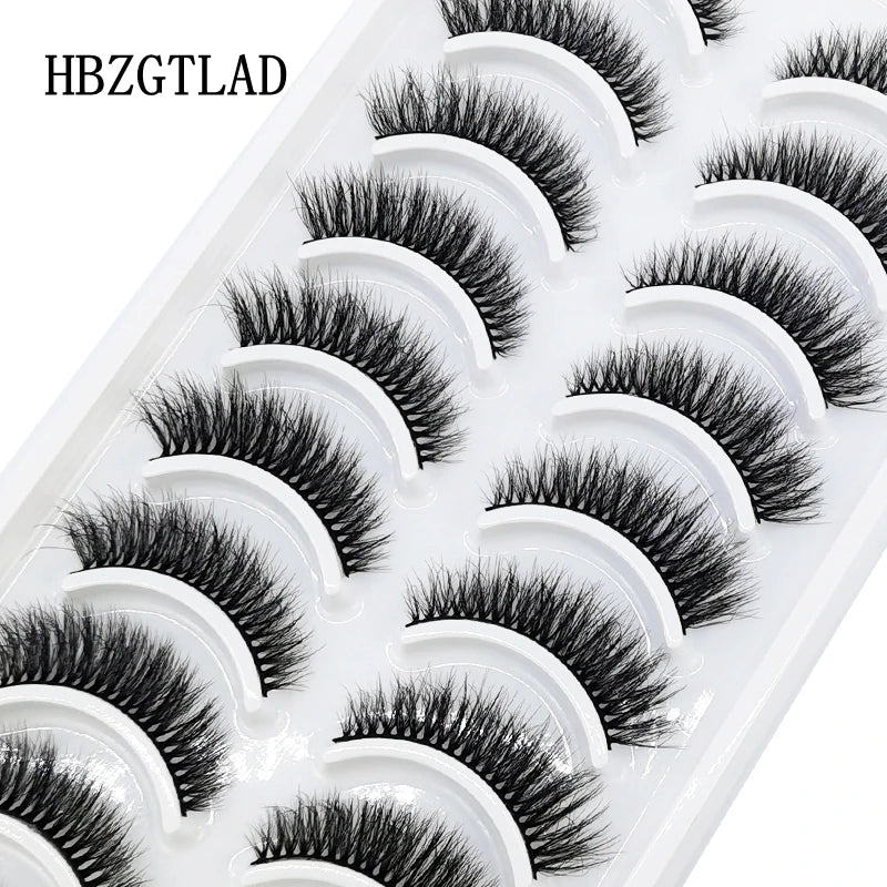 10 Pairs 3D Mink False Eyelashes