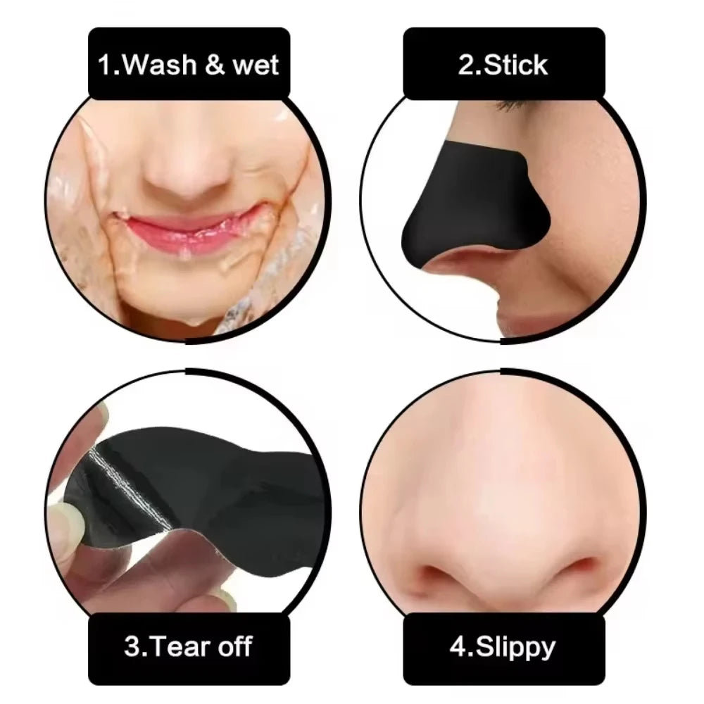 Facial Blackhead Removal Stickers – Pore & Nose Cleansing, Gentle Deep Care (10/50/100 Pieces)