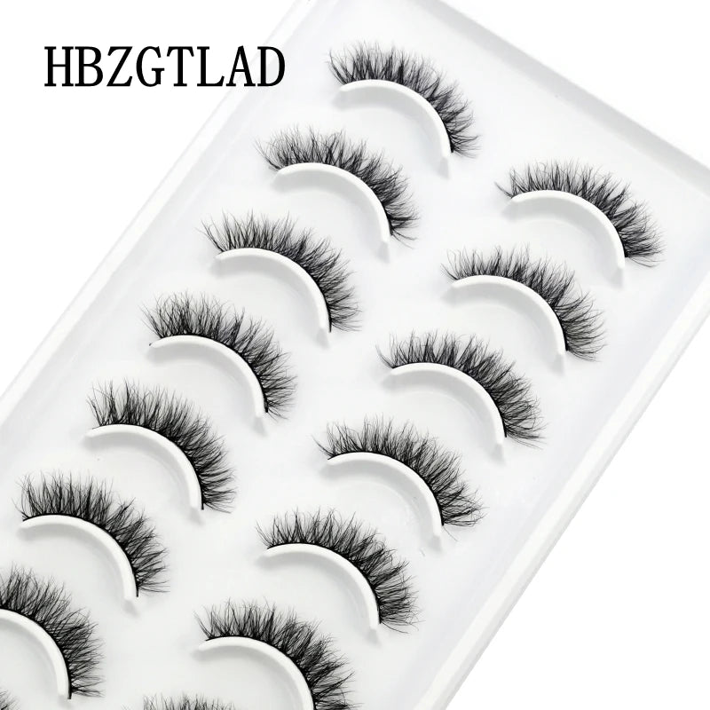 10 Pairs 3D Mink False Eyelashes