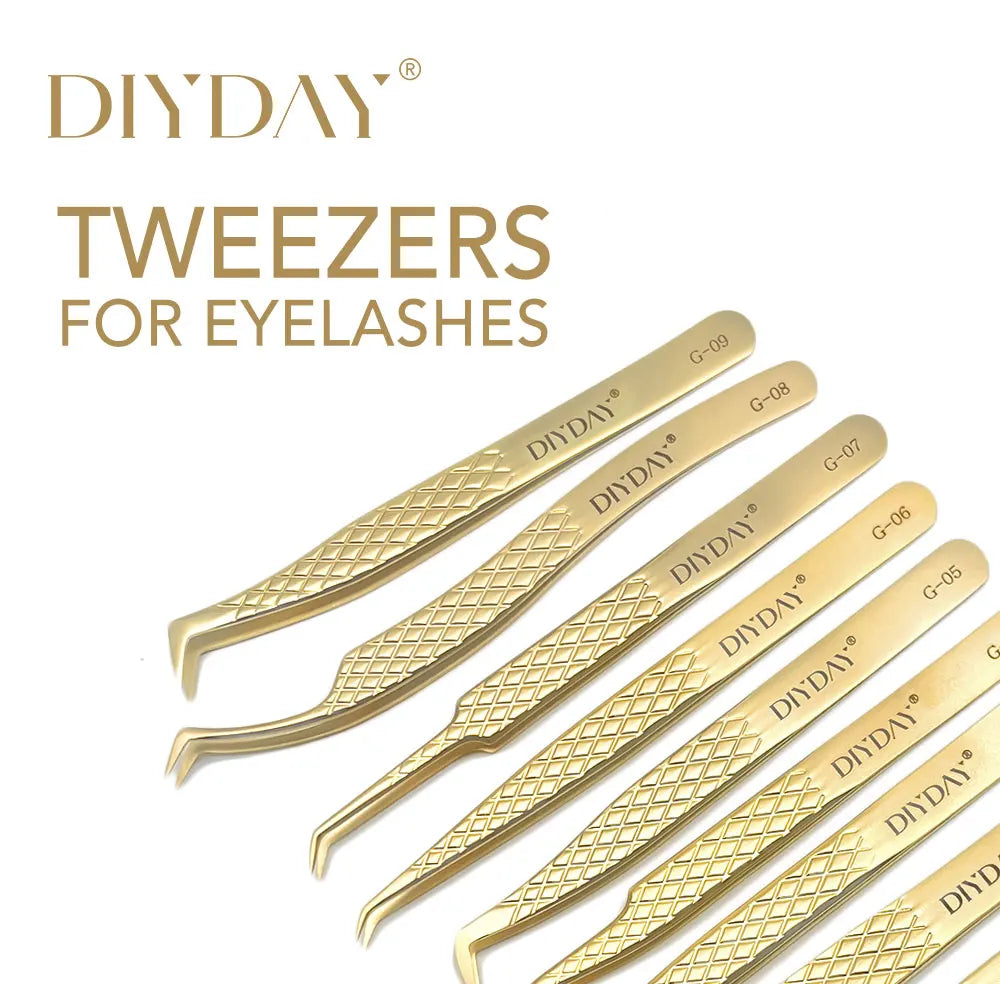 Anti-slip Eyelash Extension Tweezers