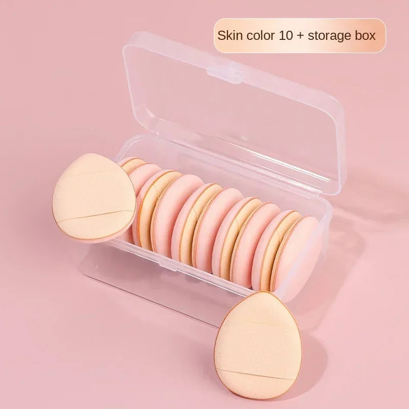 10Pcs Mini Finger Puff Foundation Applicators