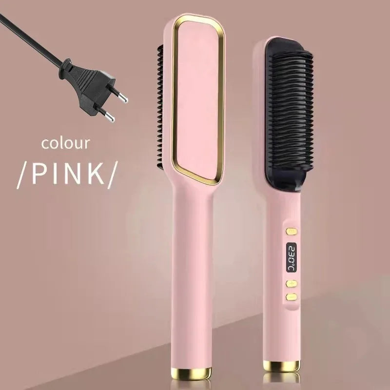 Electric Hot Comb Multifunctional Hair Straightener