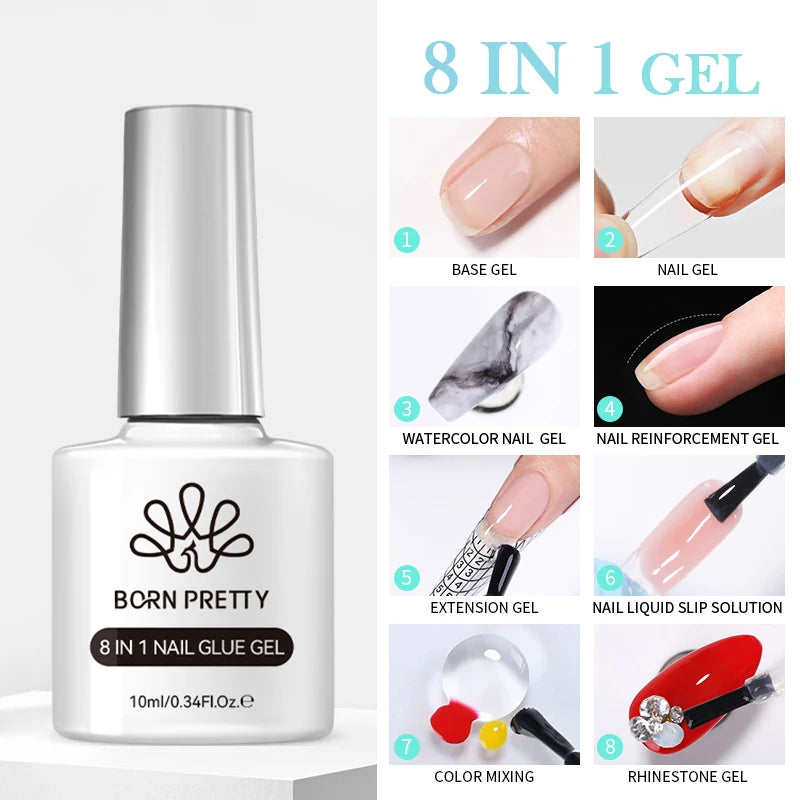 BORN PRETTY Super Top Coat and Base Gel Nail Polish