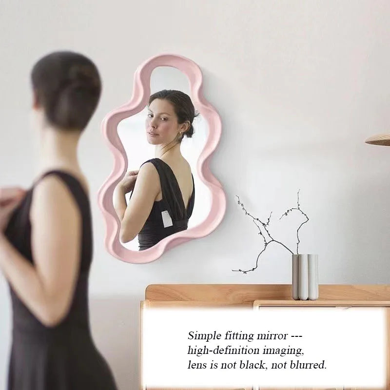 Cloud-Shaped Vanity Mirror