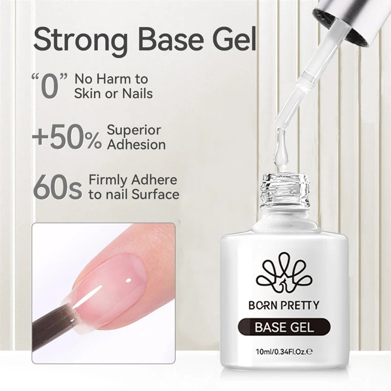 BORN PRETTY Super Top Coat and Base Gel Nail Polish