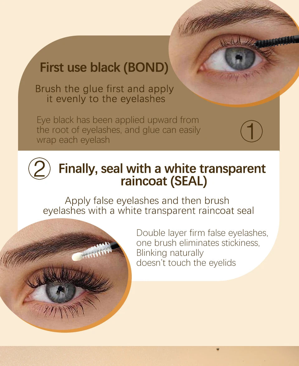 Bond and Seal Lash Glue & Remover + Tweezer Kit