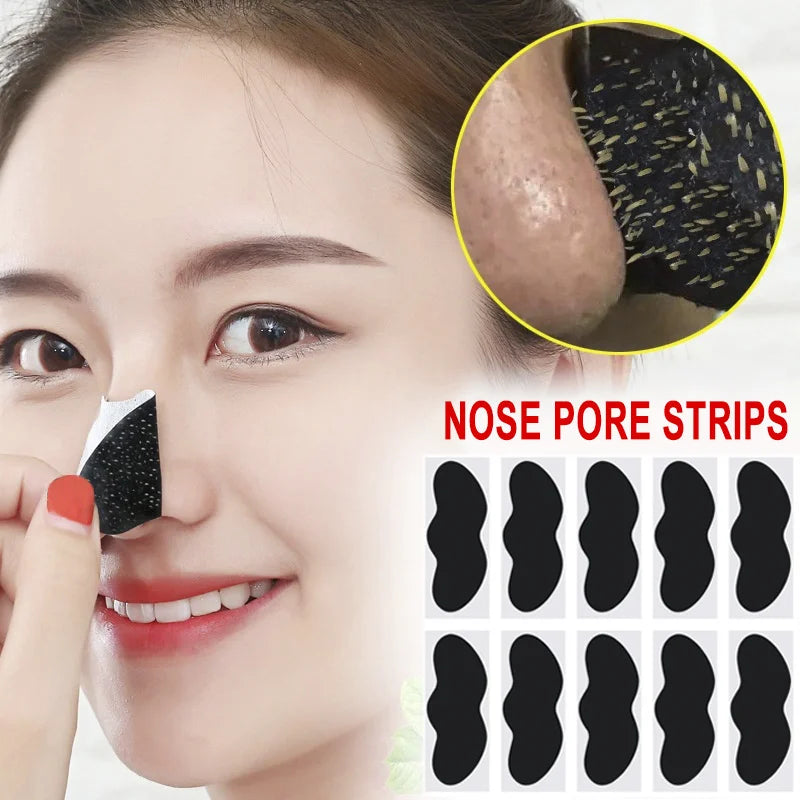 Facial Blackhead Removal Stickers – Pore & Nose Cleansing, Gentle Deep Care (10/50/100 Pieces)