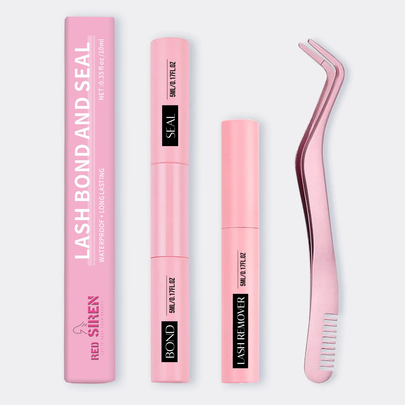Bond and Seal Lash Glue & Remover + Tweezer Kit