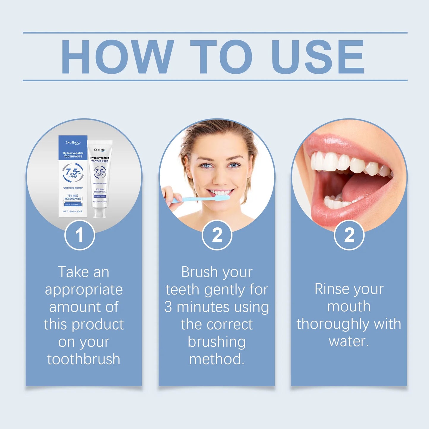 Hydroxyapatite Toothpaste & Tooth Powder